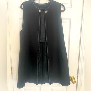Zara black vest